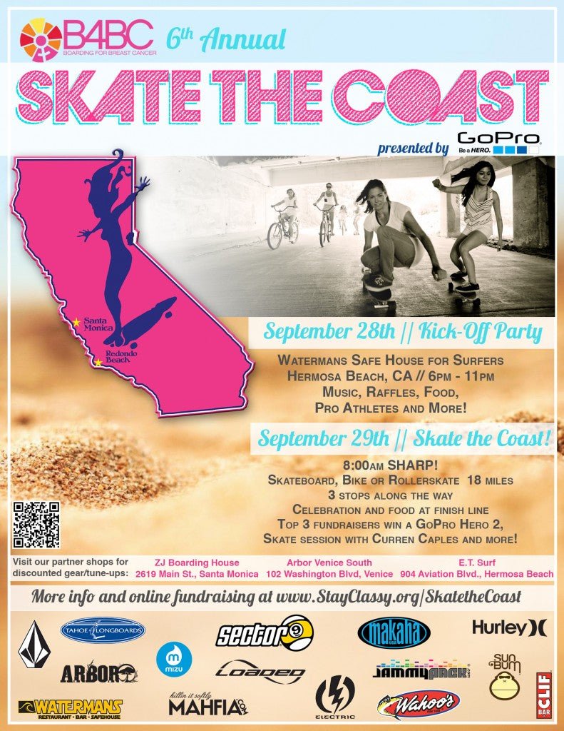 6TH ANNUAL SKATE THE COAST FUNDRAISER!