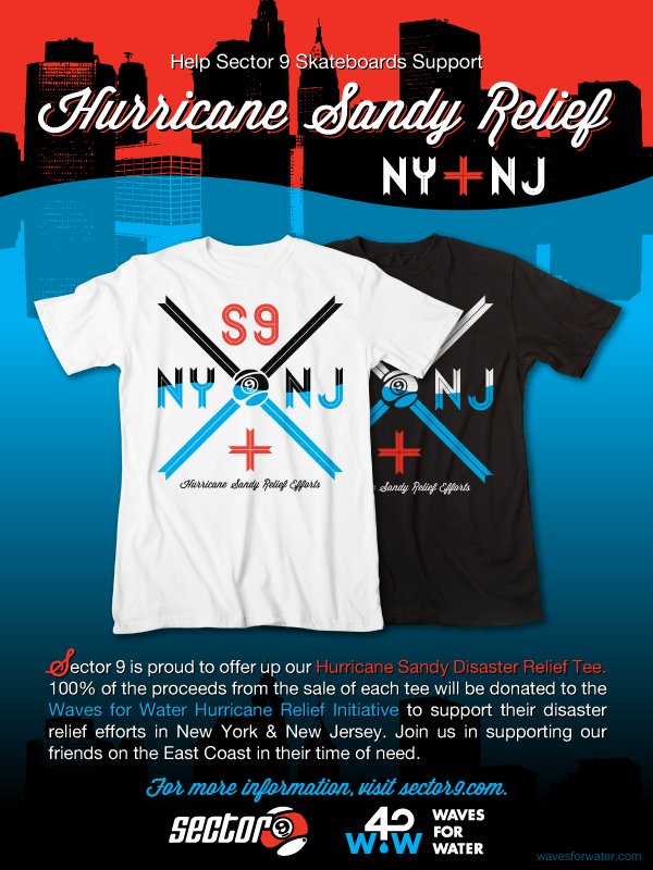 HURRICANE SANDY RELIEF TEE