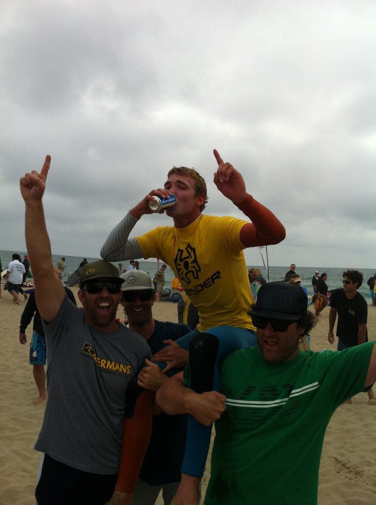 KELLY ZAUN CLAIMS THE SOUTH BAY SURF SERIES!