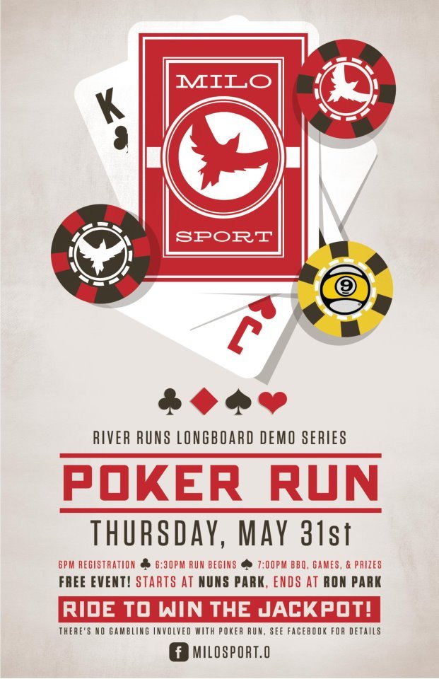MILOSPORT POKER RUN - RIGHT NOW!!
