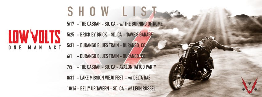 NEW MUSIC TUESDAY #25 - LOW VOLTS // SHOW LIST