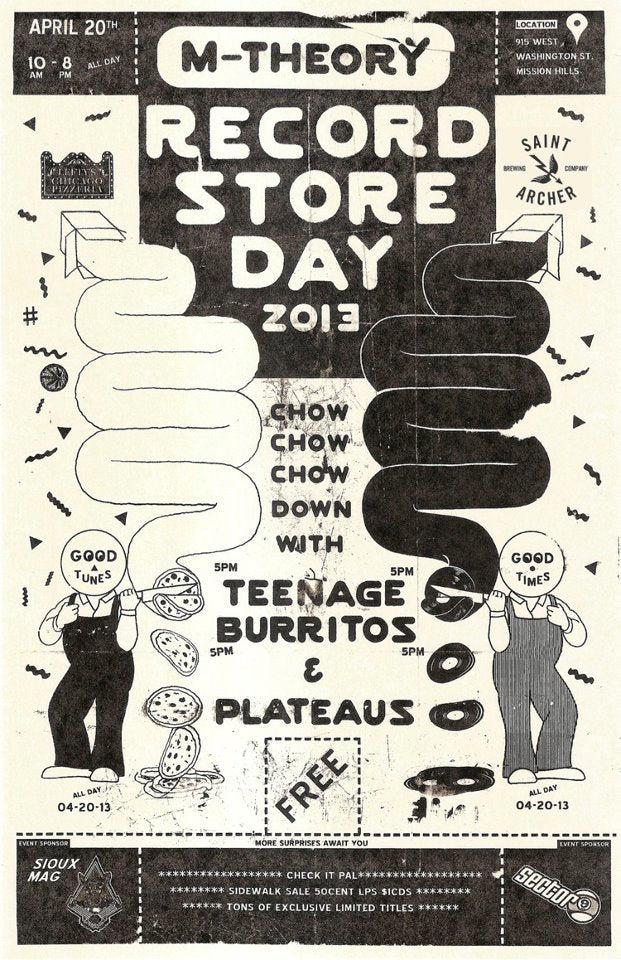 RECORD STORE DAY WITH M-THEORY