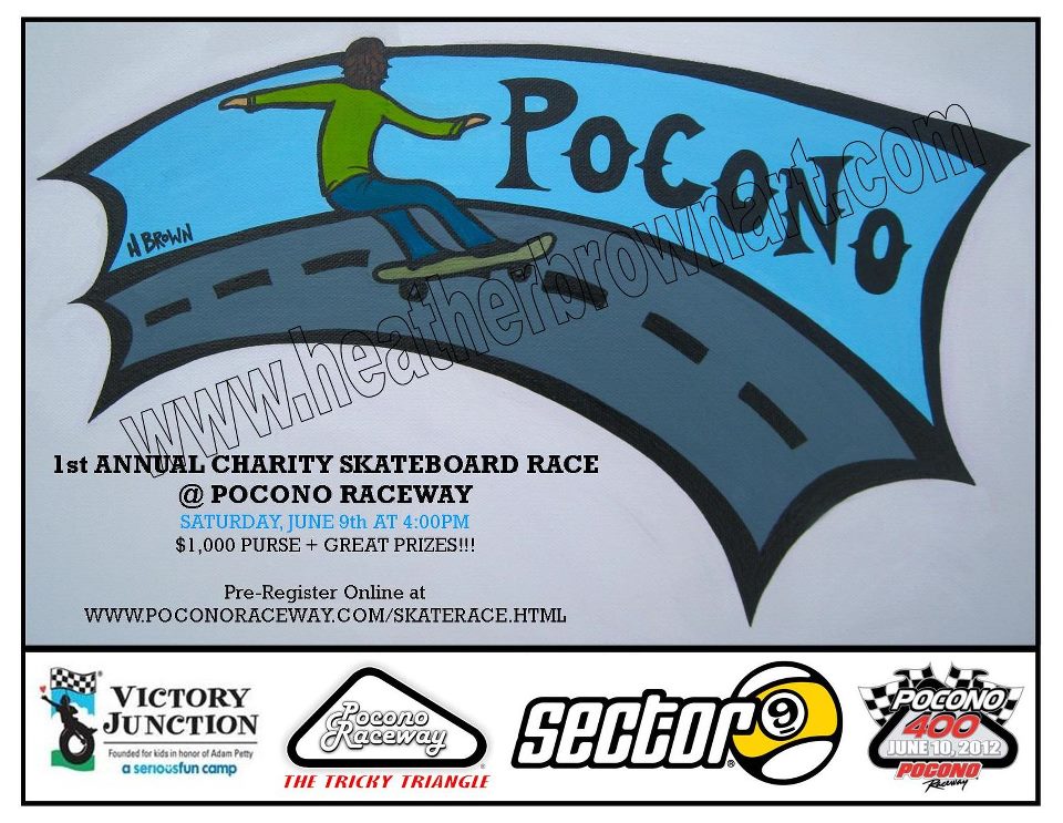SECTOR 9 AND NASCAR AT THE POCONO'S!