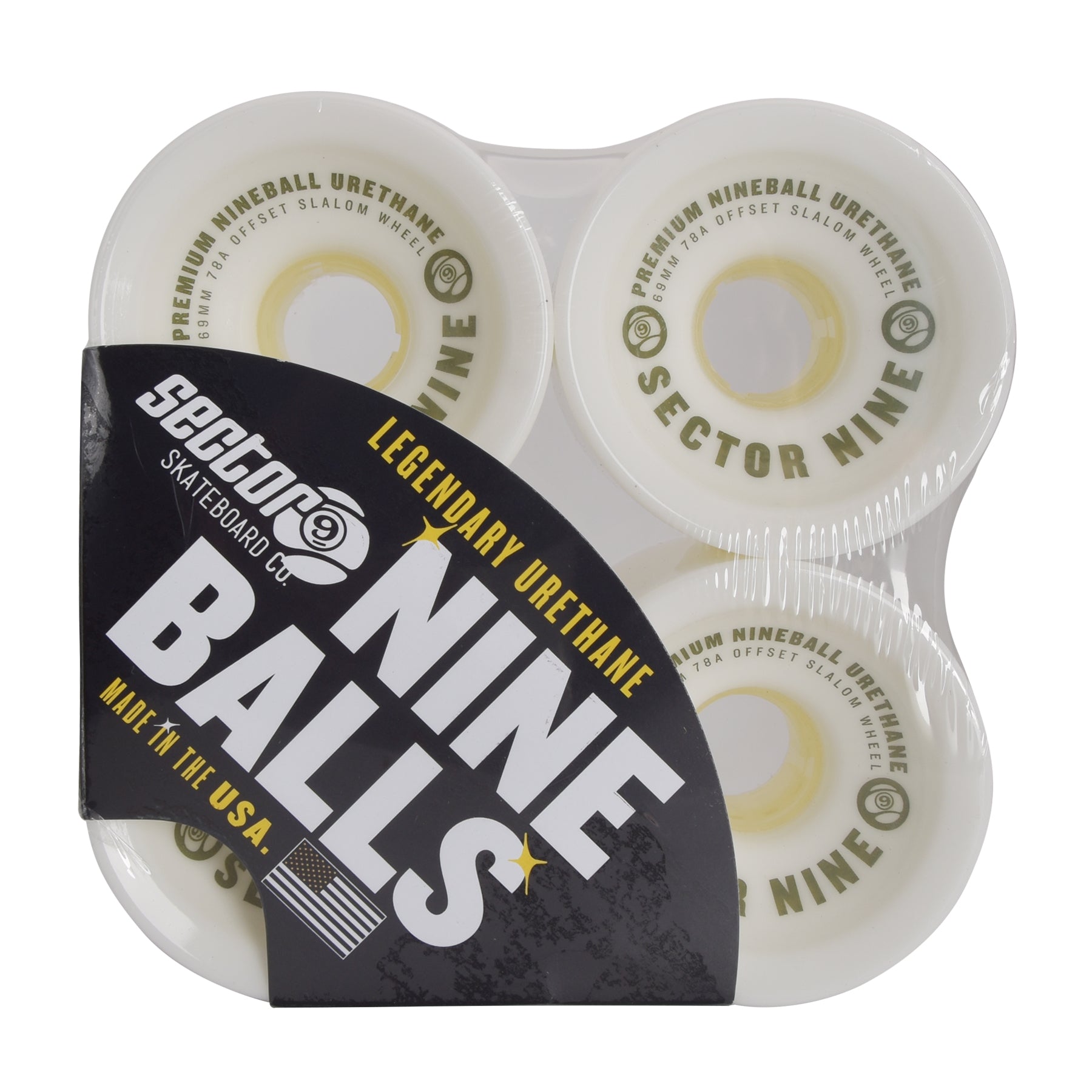 69mm 78a Nineball White Buffalos