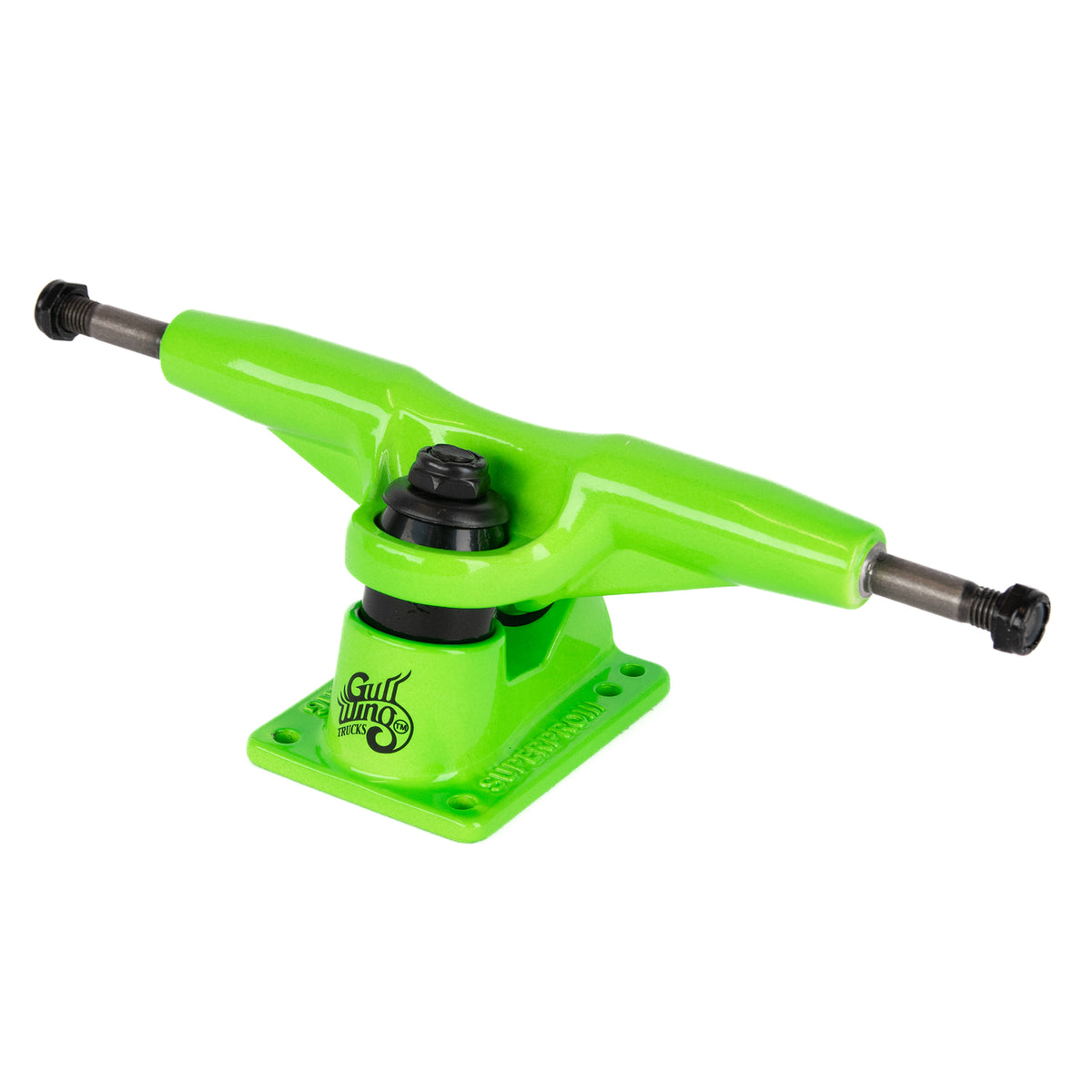 9.0" Gullwing Pro III Neon Green Single Truck