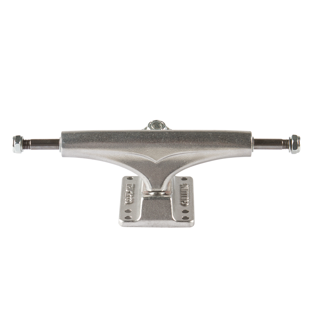 9.0" Gullwing Shadow Silver Single Truck