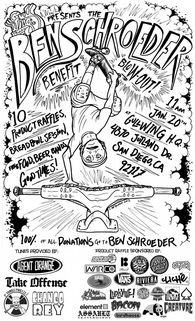 BEN SCHROEDER BENEFIT BLOWOUT