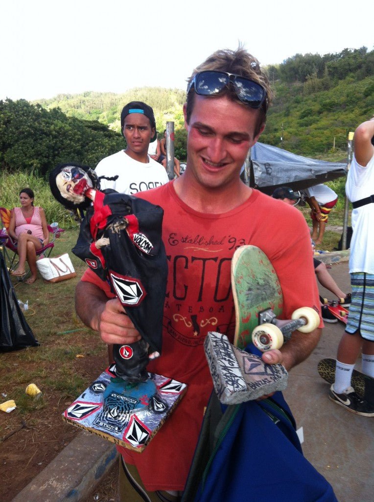 BILLY FORTIER WINS VOLCOM CONTEST