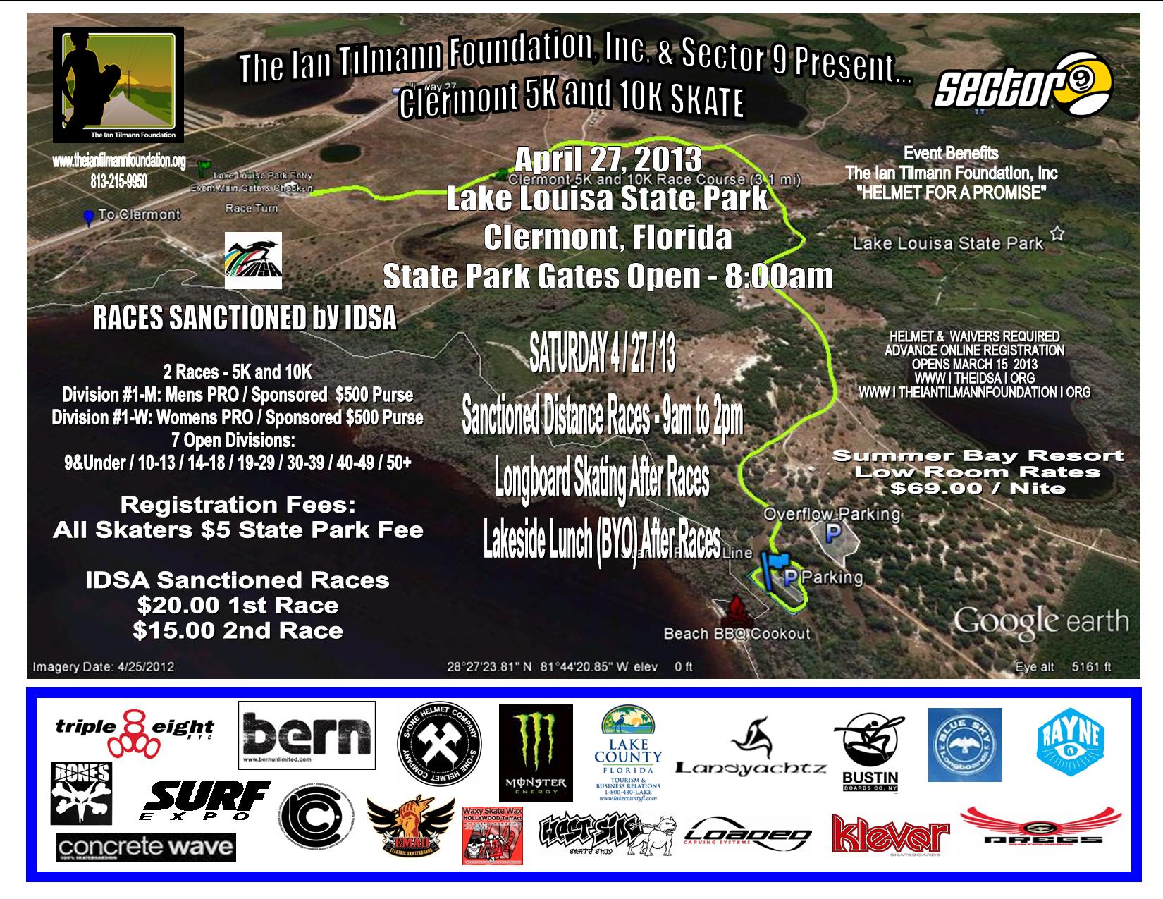 CLERMONT 5K AND 10K SKATE