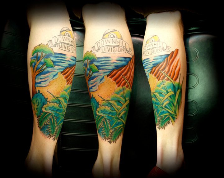 TATTOOSDAY #11 - REPPIN' DOWNHILL DIVISION!