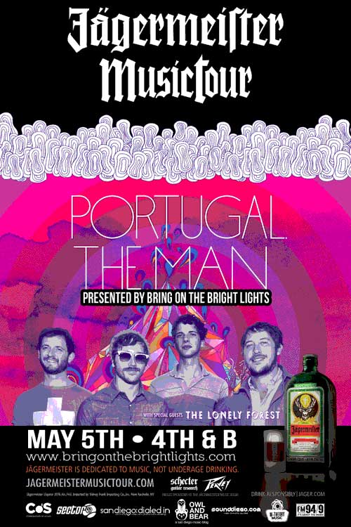 TOMORROW!!! - PORTUGAL THE MAN
