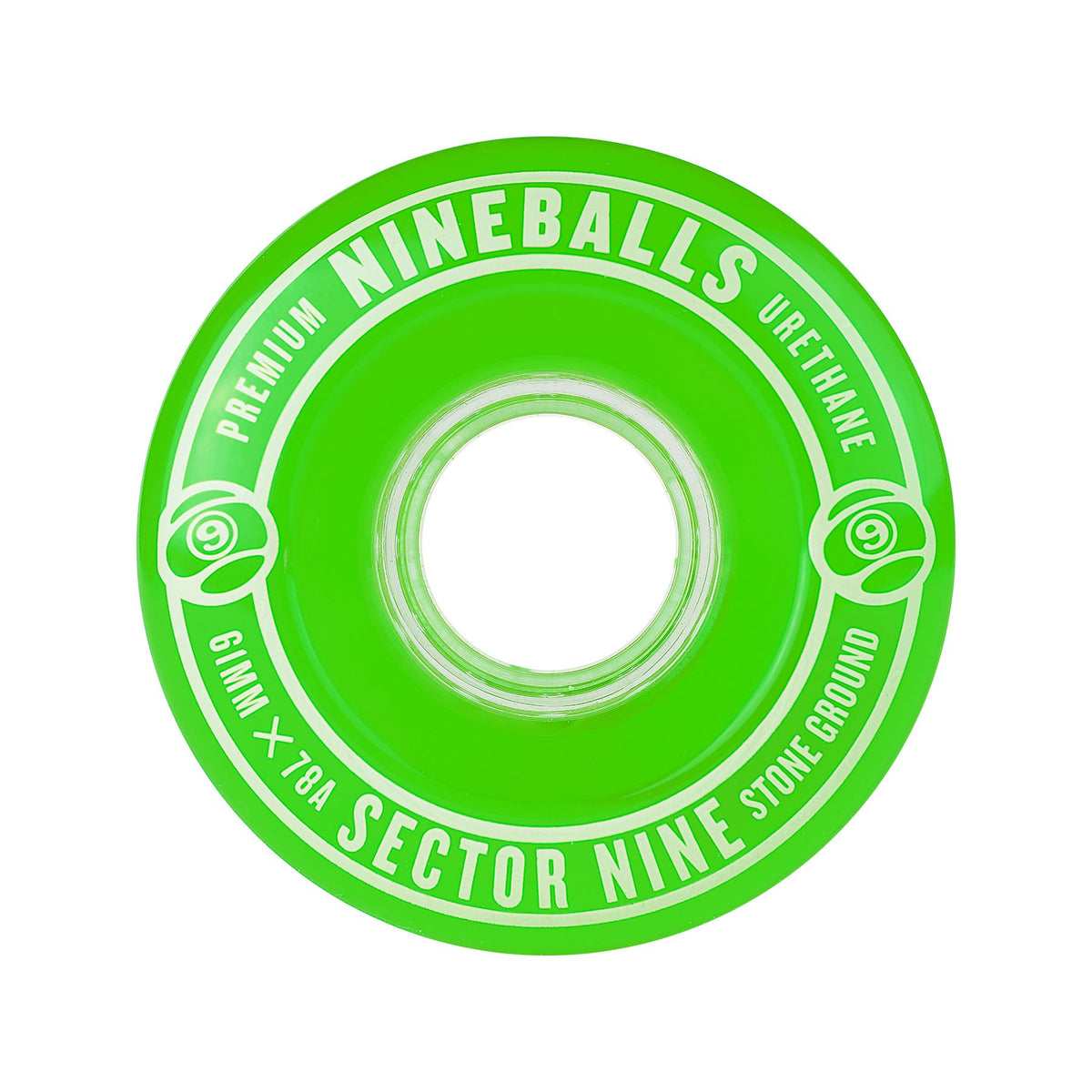 61mm 78a Nineballs Green