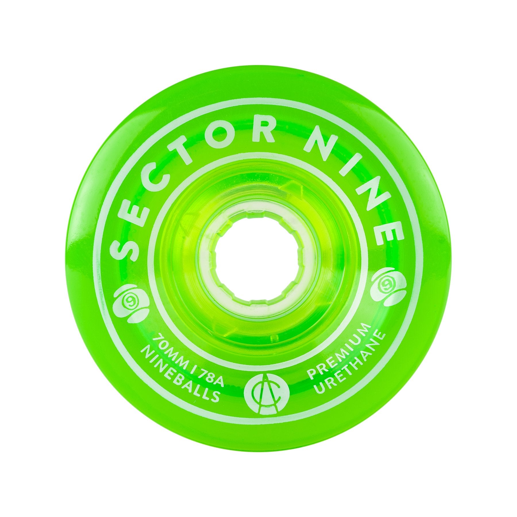 70mm 78a Nineballs Green – Sector 9