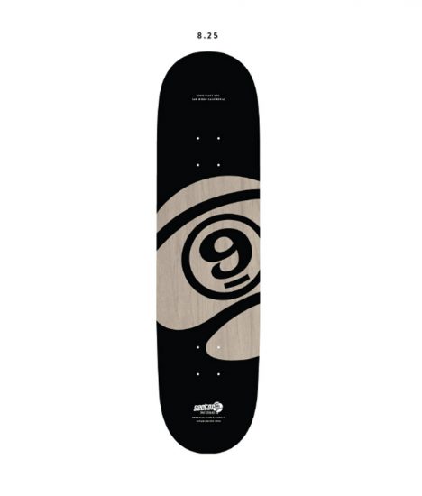 9 Ball Deck 8.25" Grey