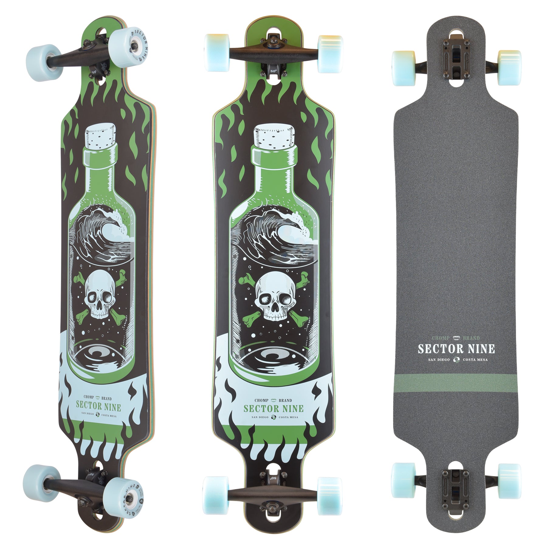 Sector Nine ロングボード Meridian Potion – Sector 9
